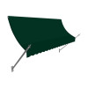 Awntech 6.38 ft. New Orleans Awning Forest Green - 31 x 16 in.