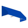 Awntech 3.38 ft. San Francisco Window & Entry Awning, Bright Blue - 24 x 42 in.