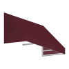 Awntech 3.38 ft. New Yorker Window & Entry Awning, Burgundy - 31 x 24 in.