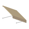 Awntech 3.38 ft. Santa Fe Twisted Rope Arm Window & Entry Awning, Tan - 31 x 12 in.