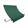 Awntech 4.38 ft. Charleston Window & Entry Awning, Forest Green - 18 x 36 in.
