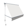 Awntech 5 ft. Mesa Window Retractable Awning Off White - 24 x 24 in.