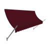 Awntech 5.38 ft. New Orleans Awning Burgundy - 31 x 16 in.