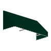 Awntech 4.38 ft. San Francisco Window & Entry Awning, Forest Green - 24 x 36 in.