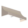 Awntech 5.38 ft. Nantucket Window & Entry Awning, Linen - 31 x 24 in.