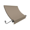 Awntech 3.38 ft. Charleston Window & Entry Awning, Tan - 18 x 36 in.