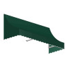 Awntech 3.38 ft. Nantucket Window & Entry Awning, Forest Green - 31 x 24 in.