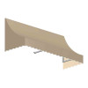 Awntech 3.38 ft. Nantucket Window & Entry Awning, Tan - 31 x 24 in.
