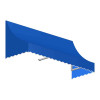 Awntech 3.38 ft. Nantucket Window & Entry Awning, Bright Blue - 44 x 36 in.