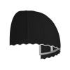 Awntech 3.38 ft. Bostonian Window & Entry Awning, Black - 31 x 24 in.