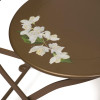 Harbor Gardens Rust Bistro Portland Table & Chairs Set