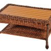 W Unlimited Outdoor Faux Sea Grass Garden Patio Coffee Table