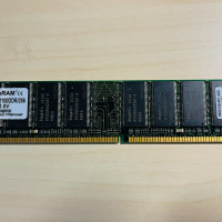 Kingston  KVR-PC2100DDR/256  256MB DDR-266 184 Pin DIMM PC2100 NON-ECC