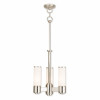 Weston Polished Nickel Mini Chandelier Light 19.75 - 62.75 in.