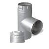 DuraVent 4 in. PelletVent Pro Double Clean Out Cap Galvalume