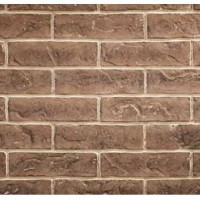 Majestic 4-Piece Brick Interior Panels - 42" Tavern Brown Traditional: offer a warm and inviting aesthetic