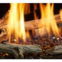 Majestic Driftwood Log Set For 36" And 42" Modern Fireplace: designed to provide a cozy and inviting ambiance