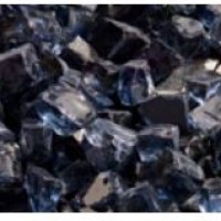Majestic Graphite Embers Glass Media - 5 Lb. Bag: crafted to create a visually stunning effect