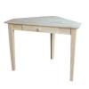 Corner computer desk Unfiinished