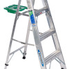 4 in. Aluminum Stepladder