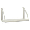 Partion Mounted Shelf 24 in. x 14.5 in. Gray
