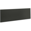 15 x 48 x 0.8 in. Charcoal Flipper Door Steel