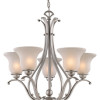 Monrovia 5L Chandelier - Brushed Nickel
