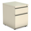 ALE Two-Drawer Metal Pedestal File with Full Length Pull Putty