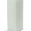CPZ-151-12 3 x 9 in. White Square Pillar Candle -12pcs-Case - Bulk