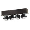 2540 4-Light Linear 120V LED Unit Black - 17.37 in.