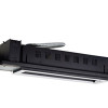 4-Light Housing & Trim Unit, Black - 28 in.