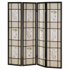 R5441 - 4 4 Panel Shoji Screen - Black