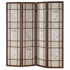 R5443 - 4 4 Panel Shoji Screen - Cherry