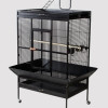 30 in. x 22 in. x 63 in. Wrought Iron Select Cage - Black
