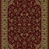 953-1312-BURGUNDY Castello Rectangular Burgundy Traditional Italy Area Rug 7 ft. 9 in. W x 11 ft. H