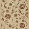 1835-3012-IVORY Como Rectangular Ivory Transitional Italy Area Rug 7 ft. 9 in. W x 11 ft. H