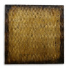 Metallic S Pattern Brown Wall Art 24 x 24 in.