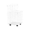Company Wire Roll File- 24 Compartments- 21in.x14in.x31-.75in.- White