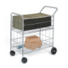 Mail Cart- Holds 150 Ltr-Lgl Fldrs- 22-.25in.x38-.50in.x39-.25in.- CE