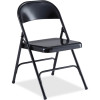 29.6 x 19.4 x 18.3 in. Folding Chair Steel - Black