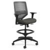 Solve Seating Reactive Back Task Stool Black