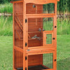 Aviary Bird House - Glazed Pine