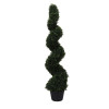 UV Boxwood Spiral Everyday Topiary on Pot - 4 ft.