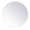 Elegant Decor 36 in. Gracin Round Mirror Clear