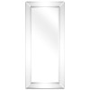 Empire Art Direct 24 x 54 in. Solid Wood Frame Covered Wall Mirror with Beveled Clear Mirror Panels - 1 in. Beveled Edge