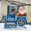 G.DeBrekht Santas Holiday Express Wooden Outdoor Decoration