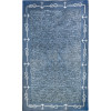 Homefires 9.5 x 6.5 x 0.25 ft. Nautica Indoor Area Rug Multi Color