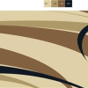 Faulkner 53019 8 x 16 ft. SPX Graphic Patio Mat - Brown & Beige