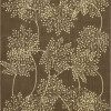 Nourison 1998 Capri Area Rug Collection Chocolate 3 ft 6 in. x 5 ft 6 in. Rectangle