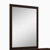 Home Roots Beddings Refined High Gloss Mirror Wenge - 43 in.